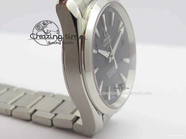 0517 Versatile Aqua Terra ‘PyeongChang 2018’ JHF Best Edition Black Dial On SS Bracelet A 8204